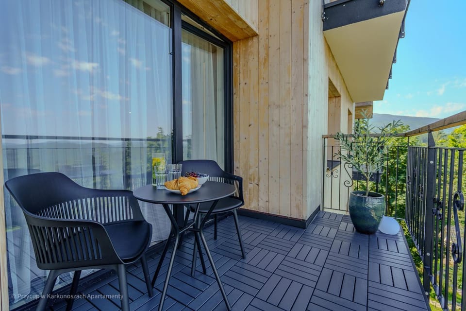 Property building, Patio, Day, Natural landscape, View (from property/room), Balcony/Terrace, Living room, Seating area, Dining area