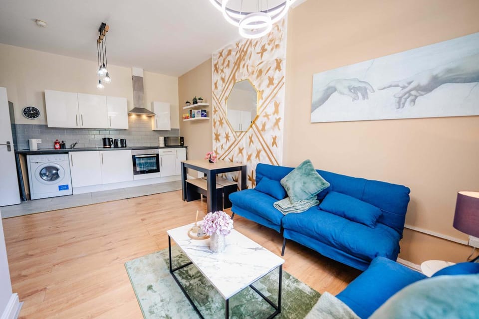 Kitchen or kitchenette, Living room, Seating area, Dining area, dishwasher, minibar, oven, pet friendly, stove, toaster, washing machine, dryer