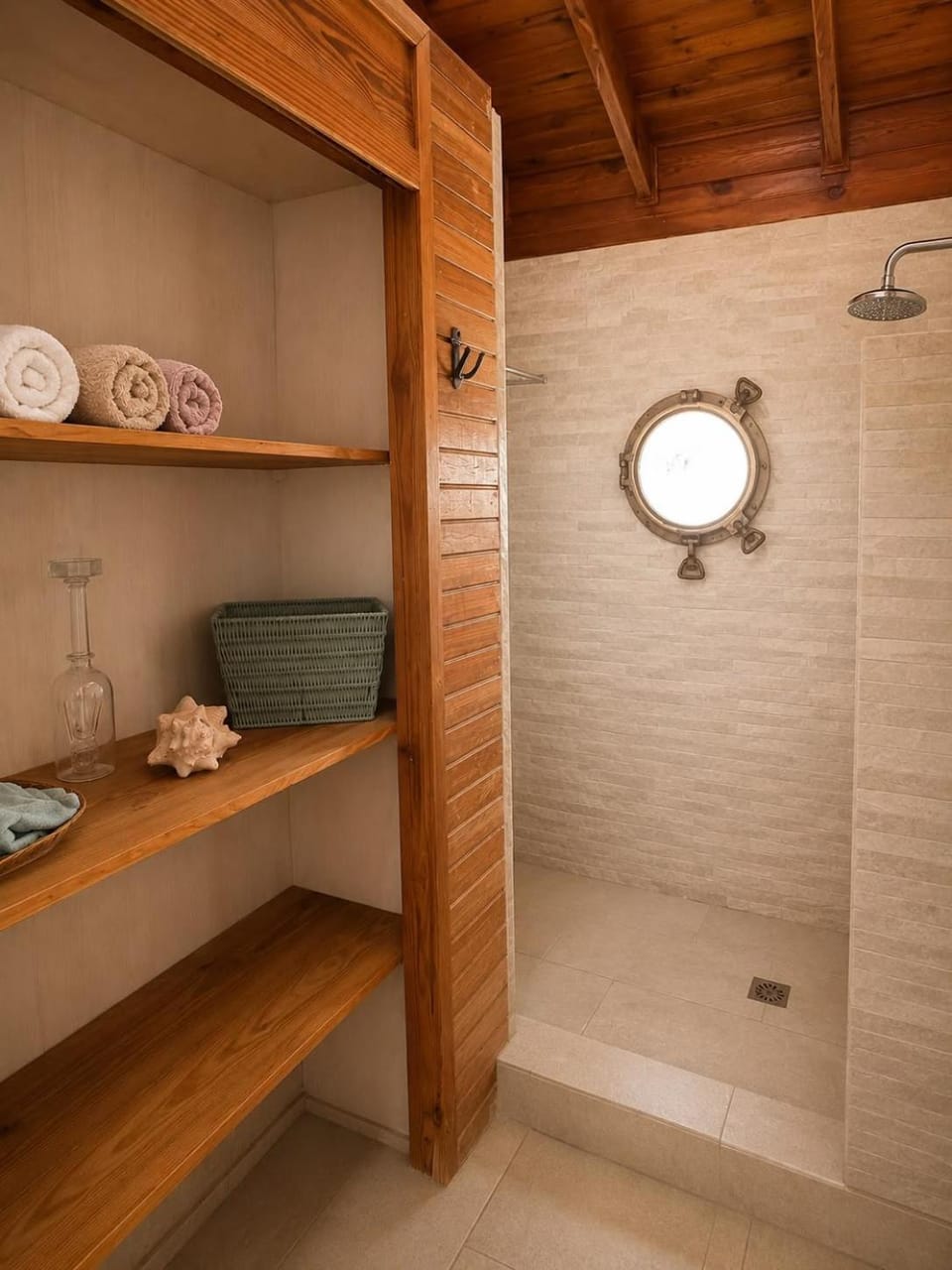 Shower, Bathroom, towels