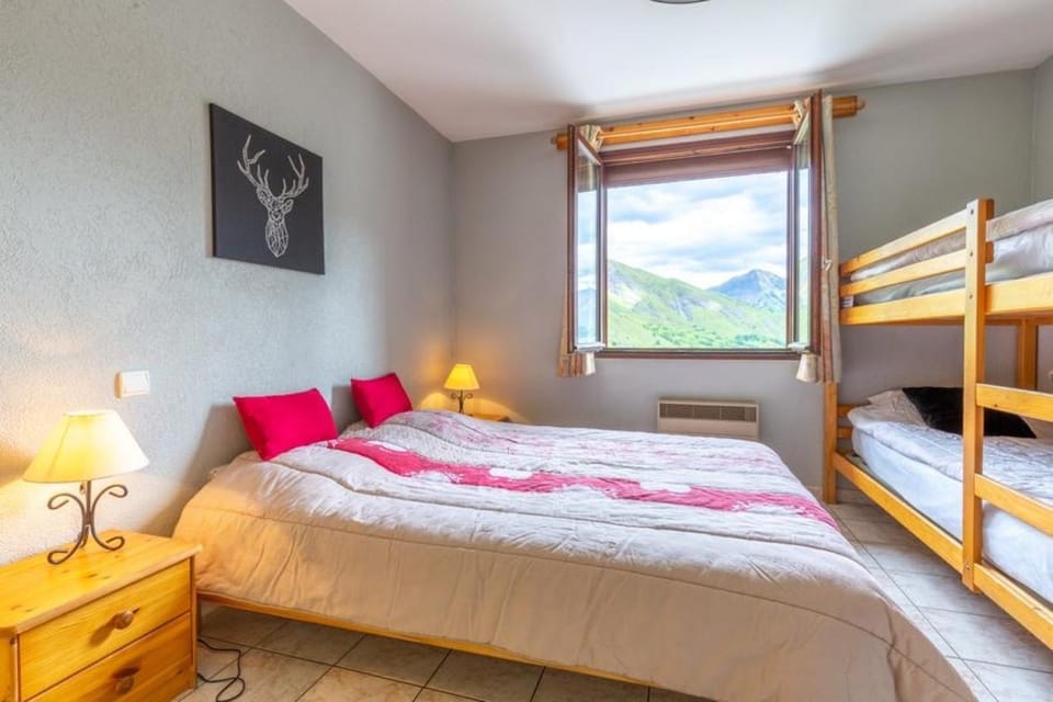 Property building, Living room, Bedroom