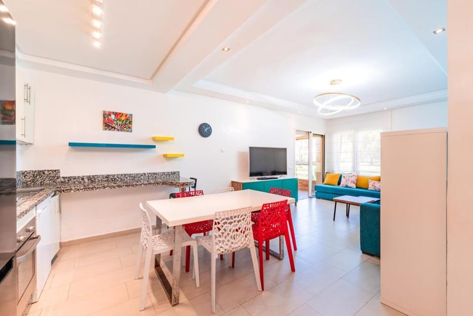 Ola Blanca - Pool - Garden Apartment in Casablanca-Settat