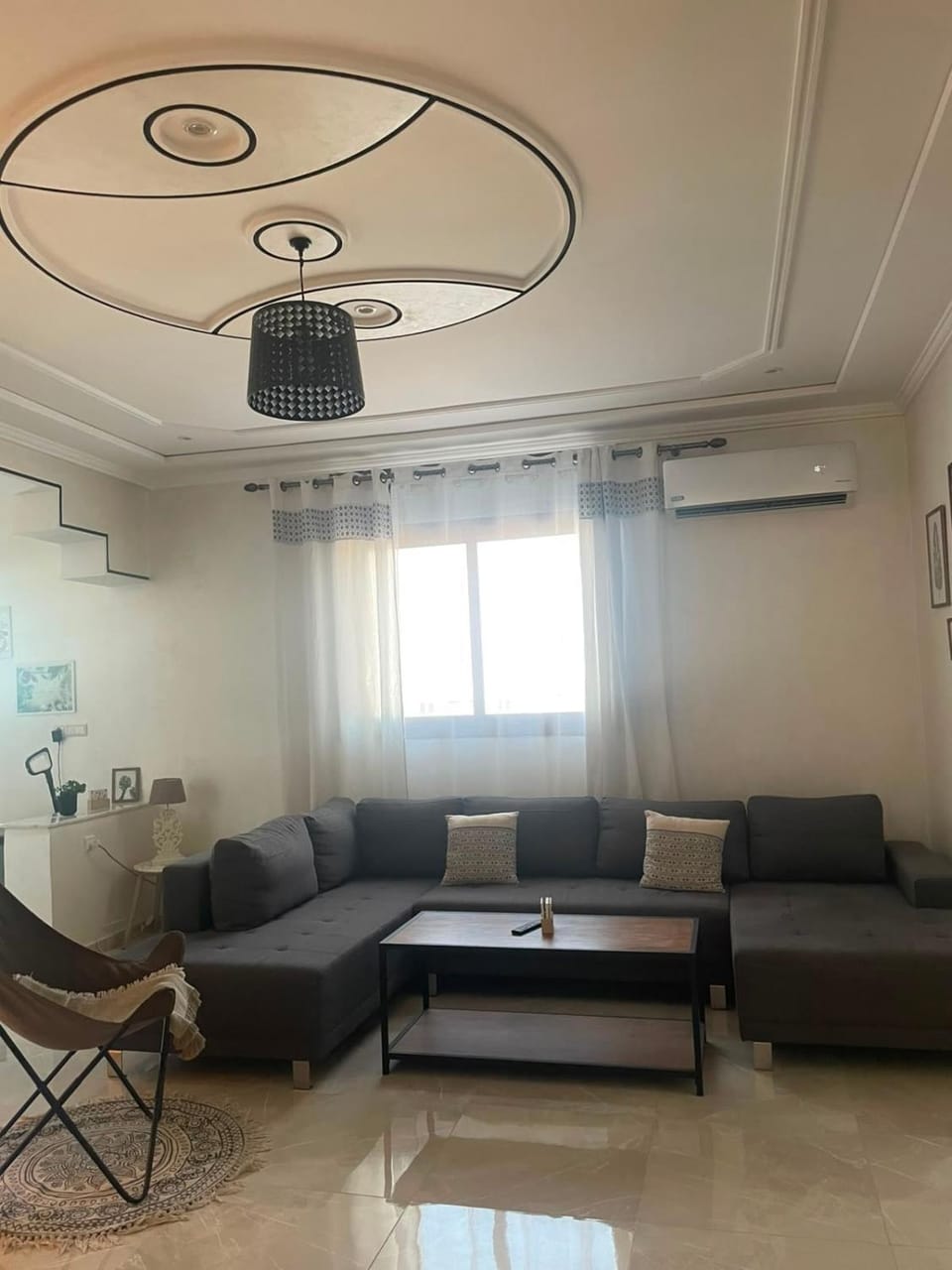 Family Duplex with Air Conditioning and Equipped Kitchen Apartment in Tangier-Tétouan-Al Hoceima