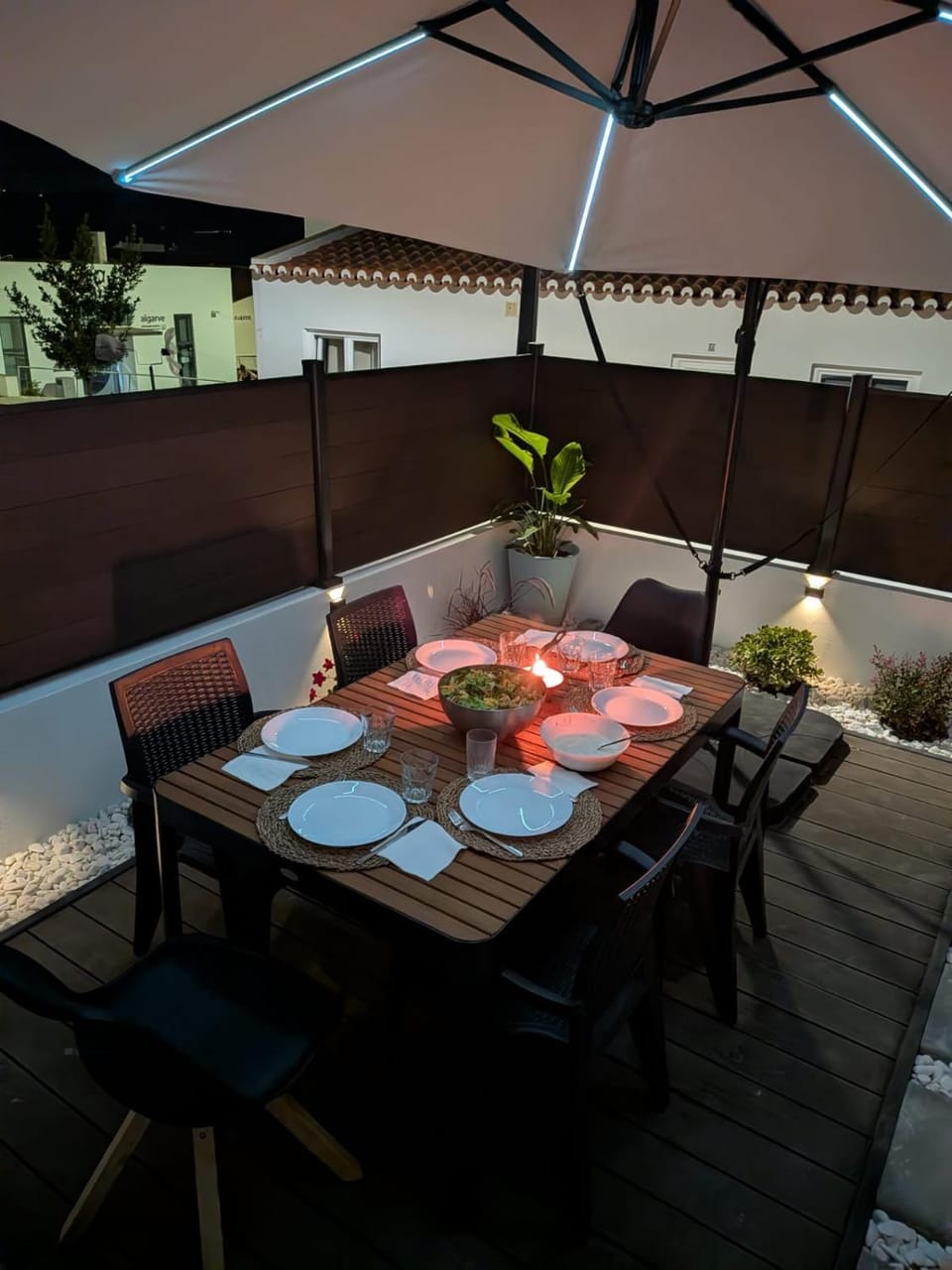 Patio, Dining area