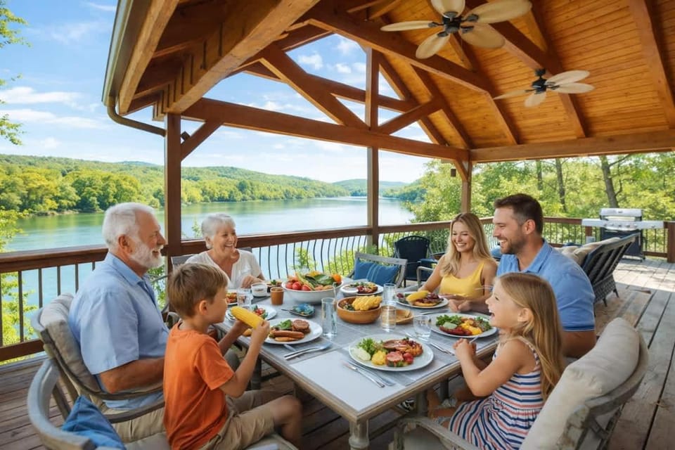 Ultimate Lake Norris Getaway with Private Dock House in Norris Lake