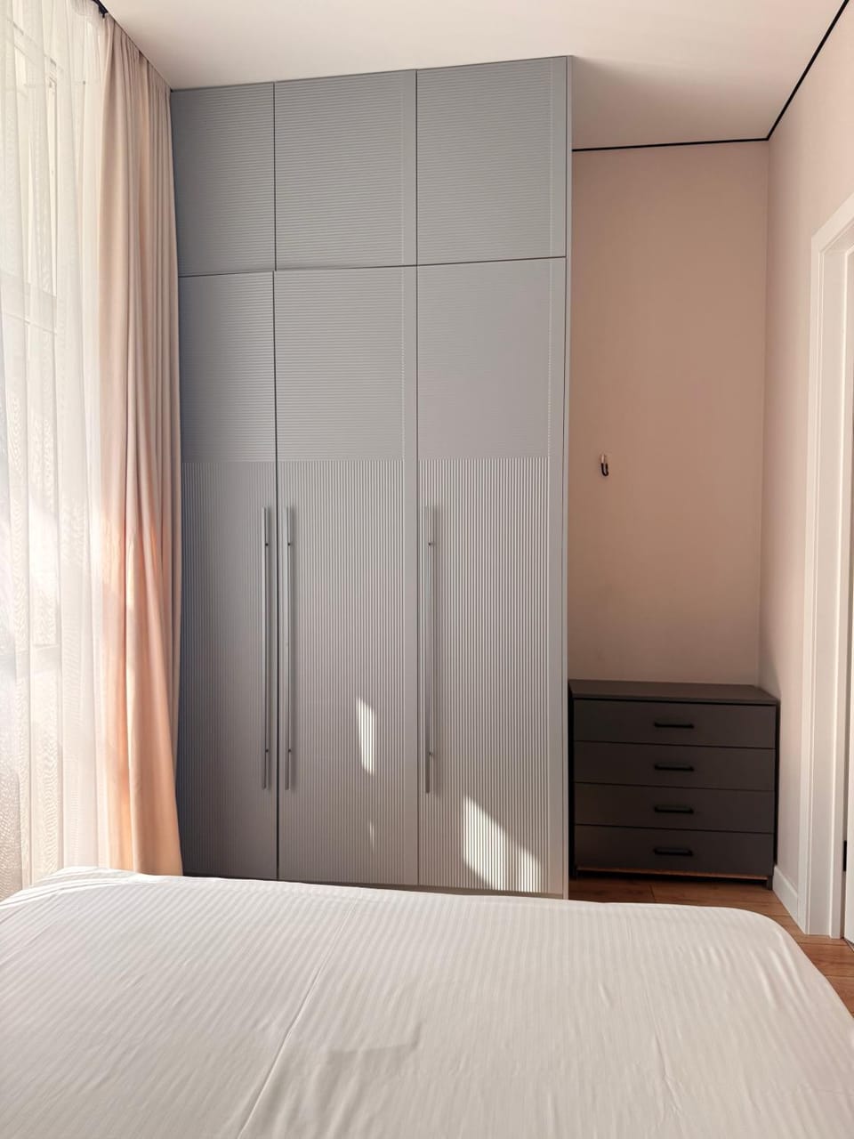 Bed, Photo of the whole room, Bedroom, wardrobe
