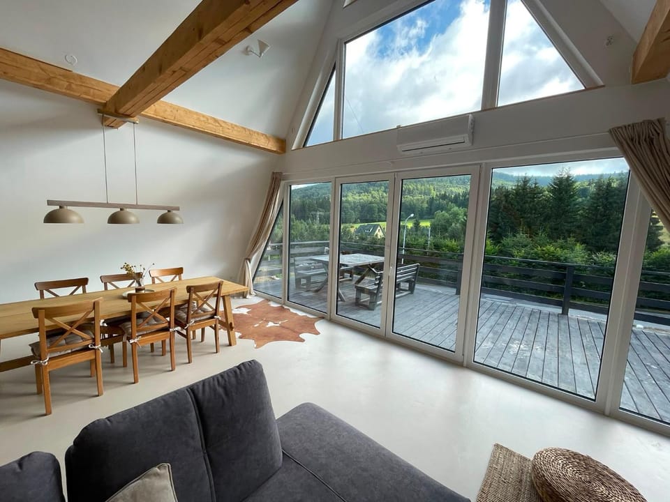View (from property/room), Living room, Photo of the whole room, Seating area, Dining area