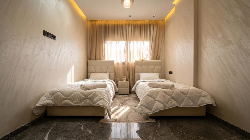 Luxury 2BR in Elite Garden Couples & Families Apartment in Marrakesh