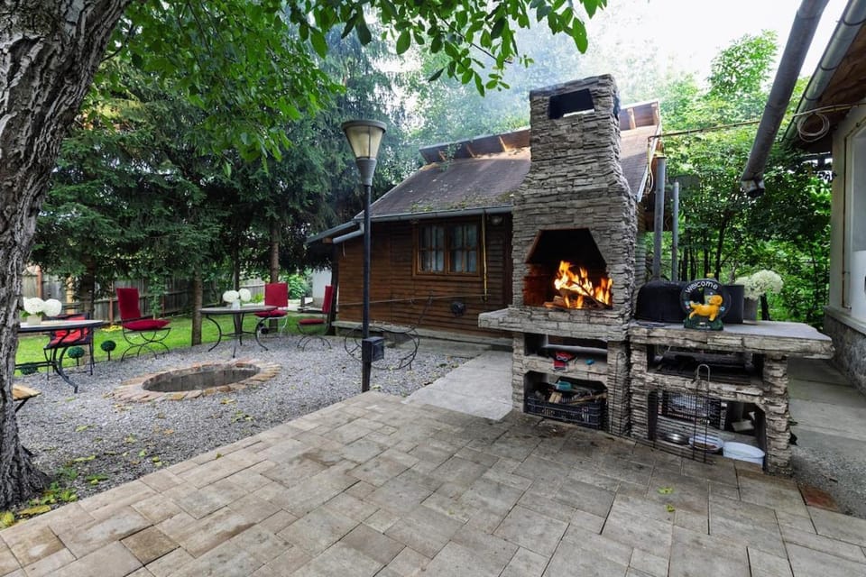 BBQ facilities, Garden view