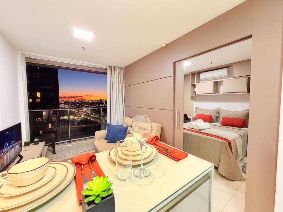 Studio Aconchegante Linda Vista DF Plaza Shopping Apartment in State of Goiás