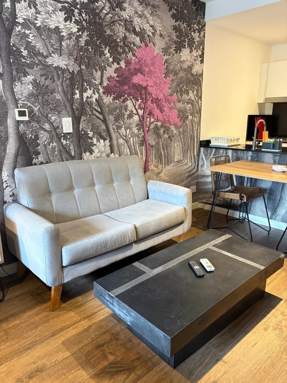 Living room, Seating area, Dining area