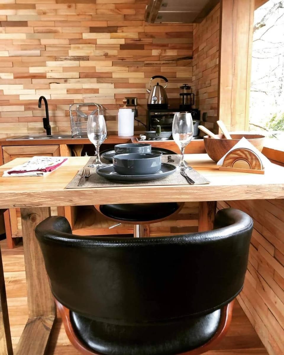 Kitchen or kitchenette, Dining area