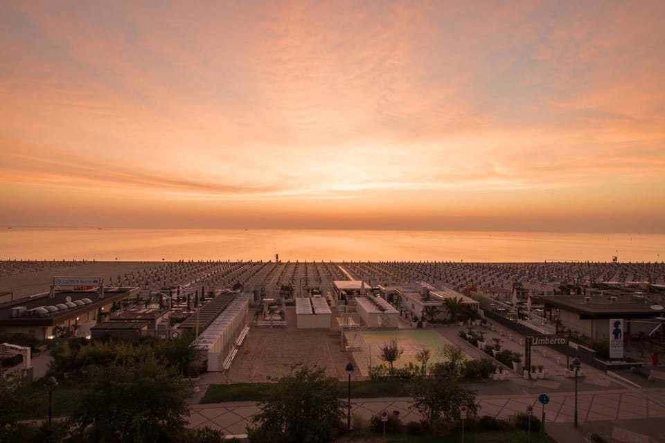 Beach, Sea view, Sunrise