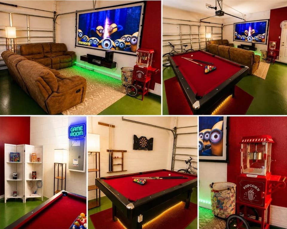 Billiard, Game Room