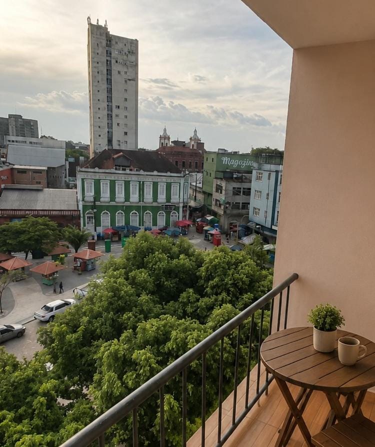 West Flat in downtown Manaus with river view 507 Apartment in Manaus