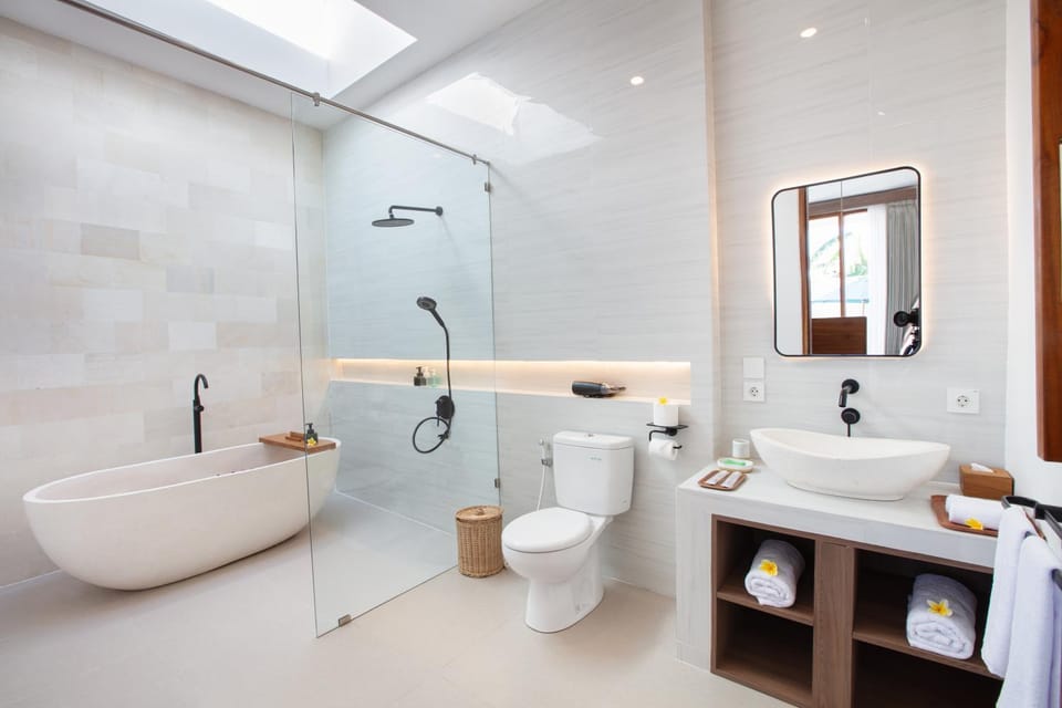 Shower, Toilet, Bathroom, Bath, towels