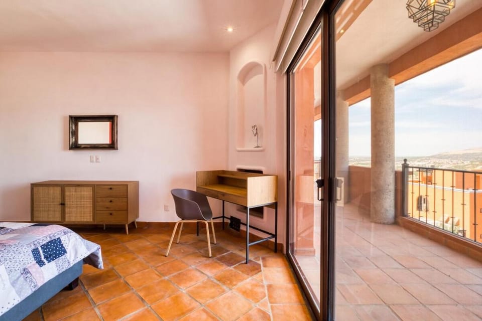 Sunrise Coffee, Sunset Wine in San Miguel House in San Miguel de Allende
