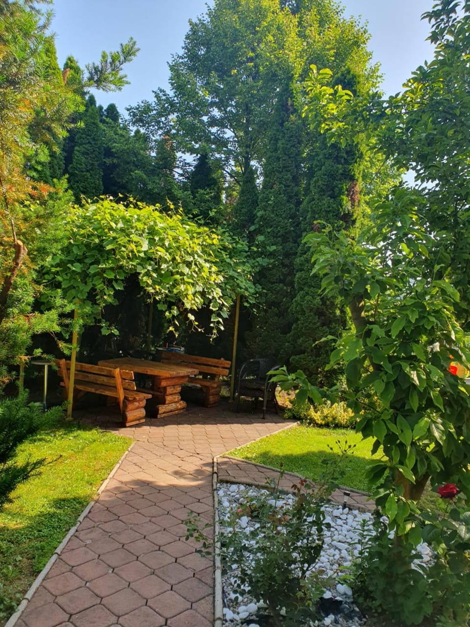 Natural landscape, Garden, Garden view