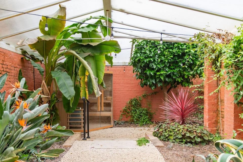 Garden, Sauna, Sauna