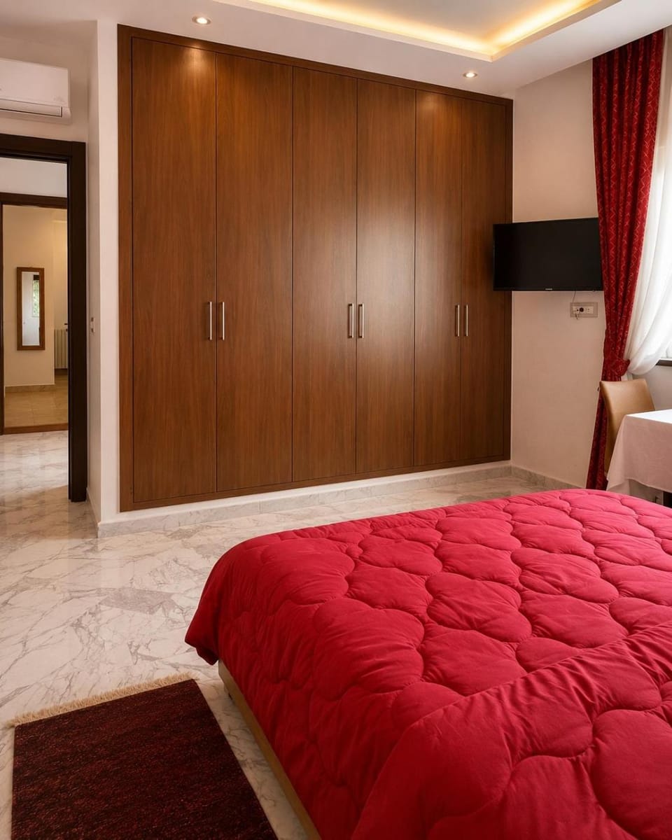 Bed, Bedroom, wardrobe