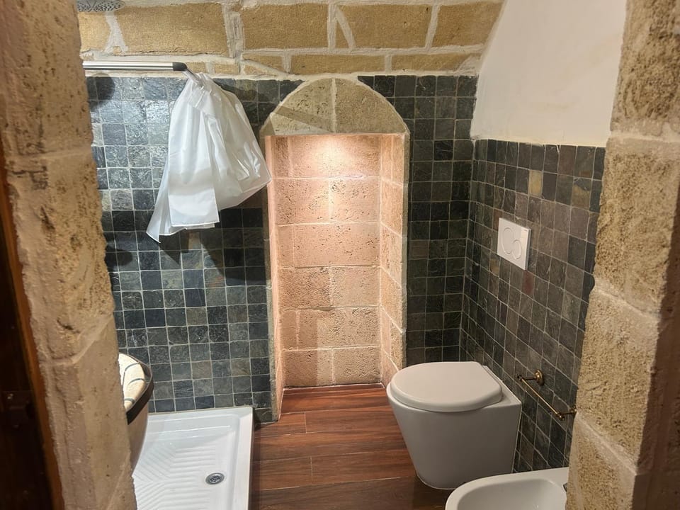 Shower, Toilet, Bathroom, bidet, towels