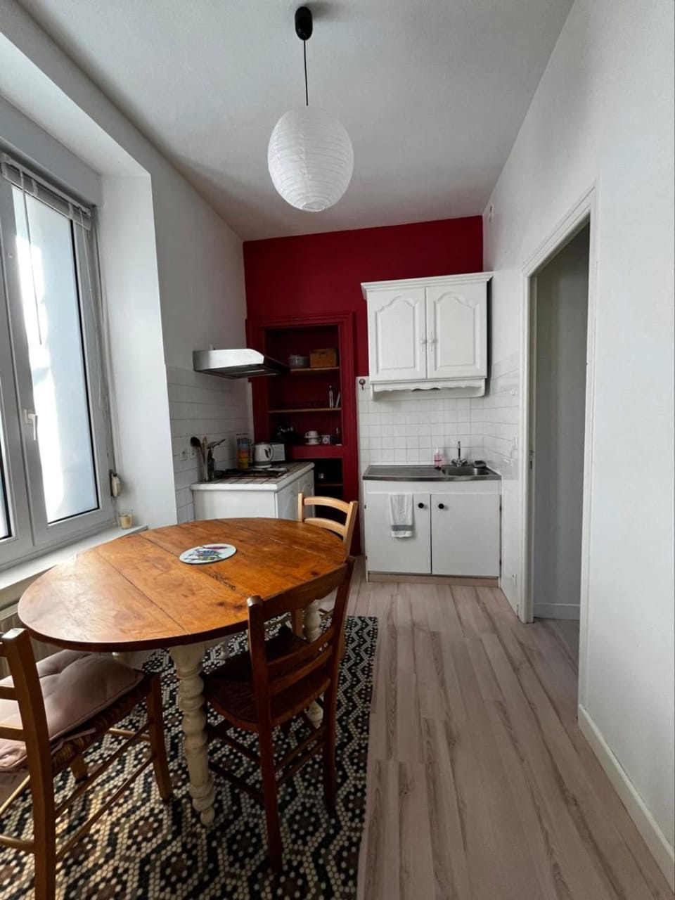 Guingamp studio with garden view Apartment in Brittany