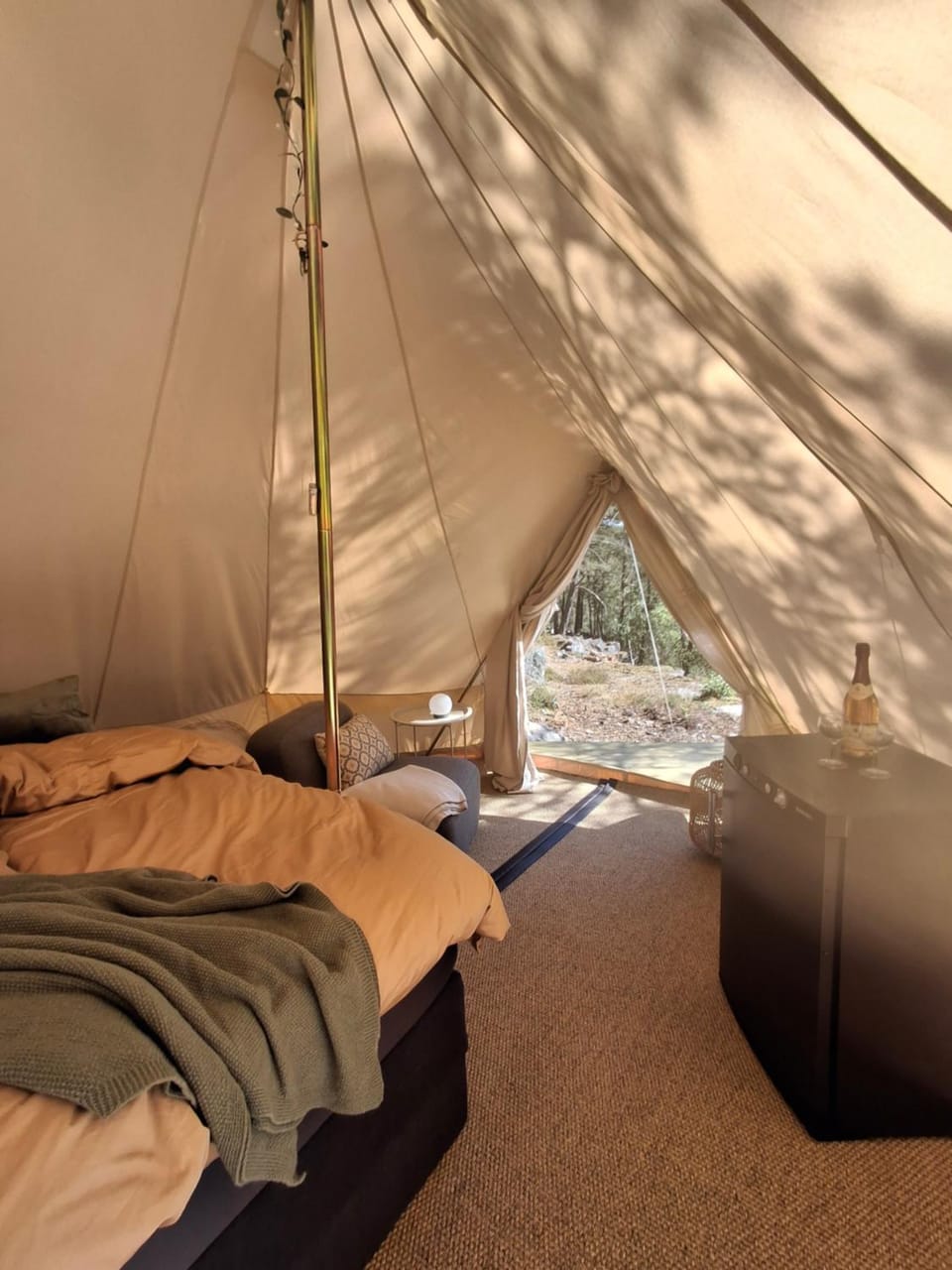 Halden Glamping Luxury tent in Västra Götaland County