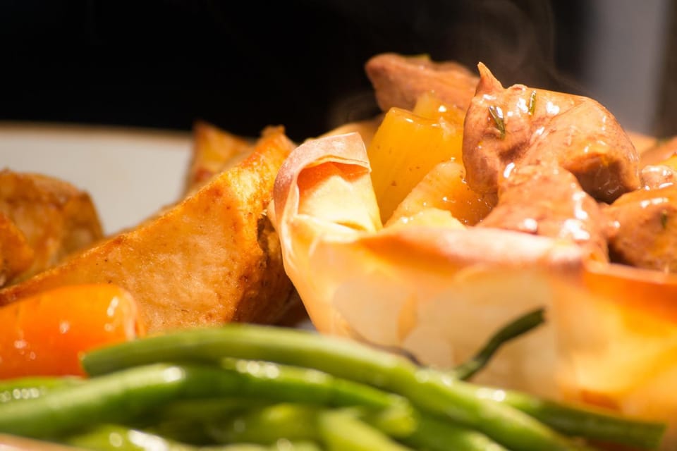 Food close-up, Dinner