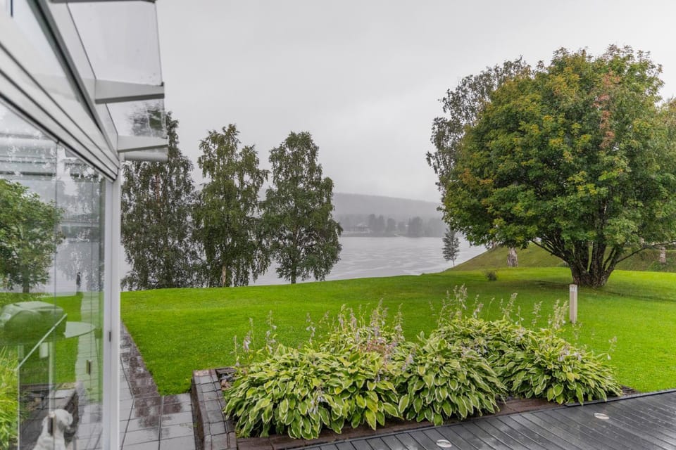 Day, Garden, River view