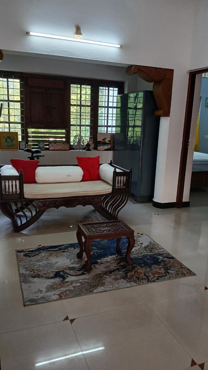 Aroodam - Riverside Retreat with 3 AC rooms 3 baths in KochiEKM Villa in Kochi