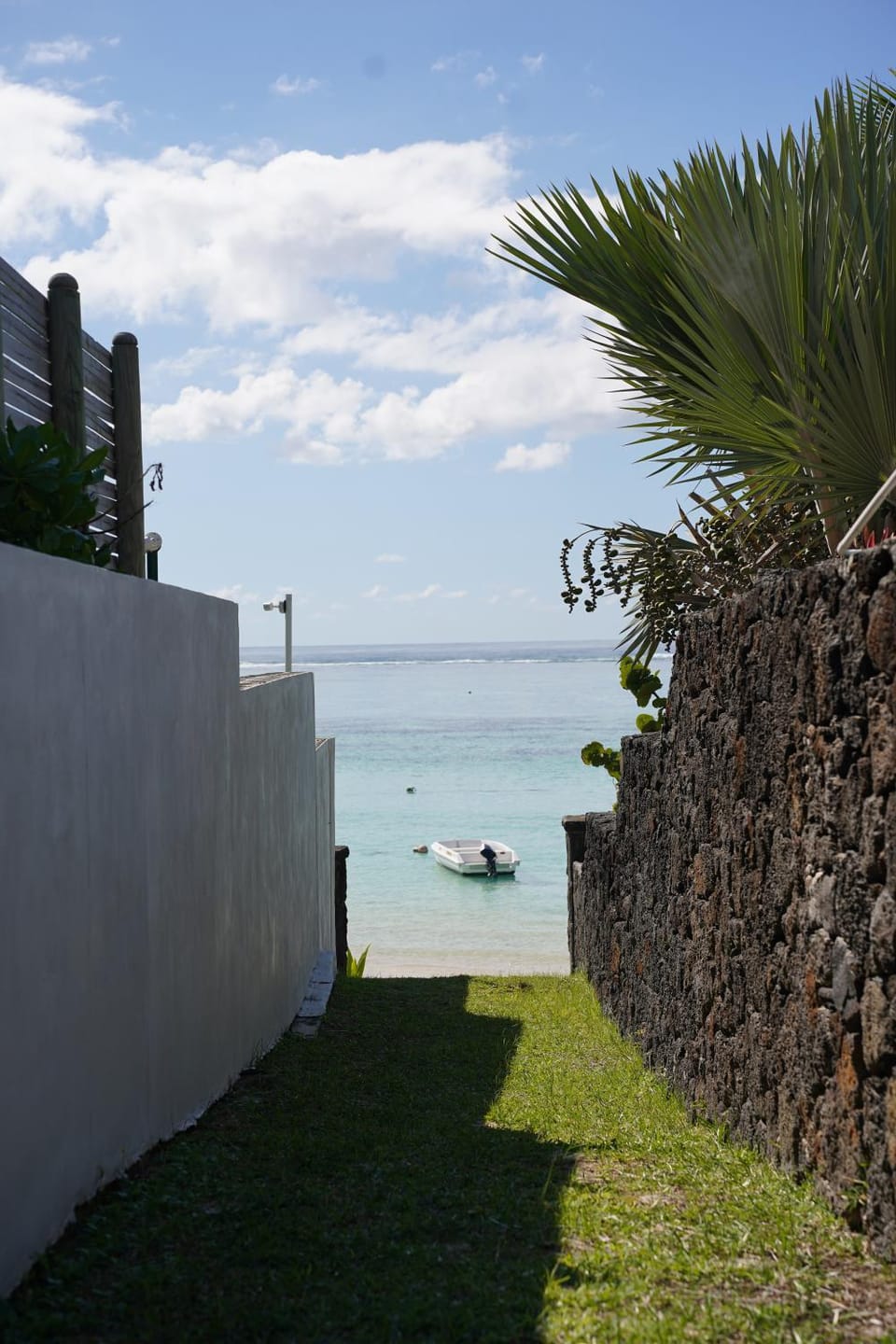 Garden, Sea view