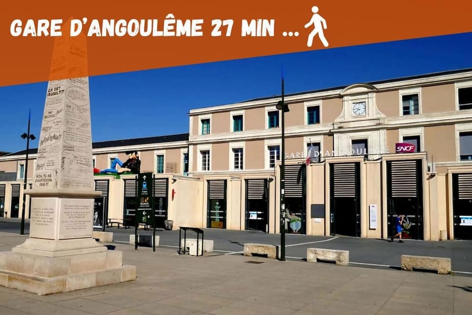 Nid cosy - Balnéo, lit king size & ambiance cinéma Apartment in Angoulême