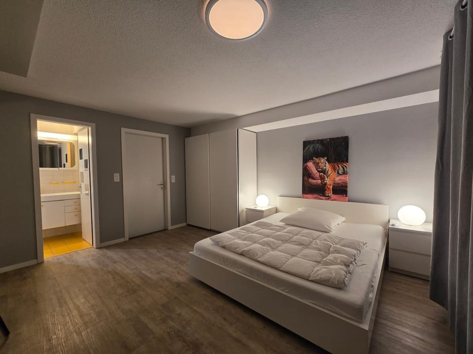 Bed, Photo of the whole room, wardrobe