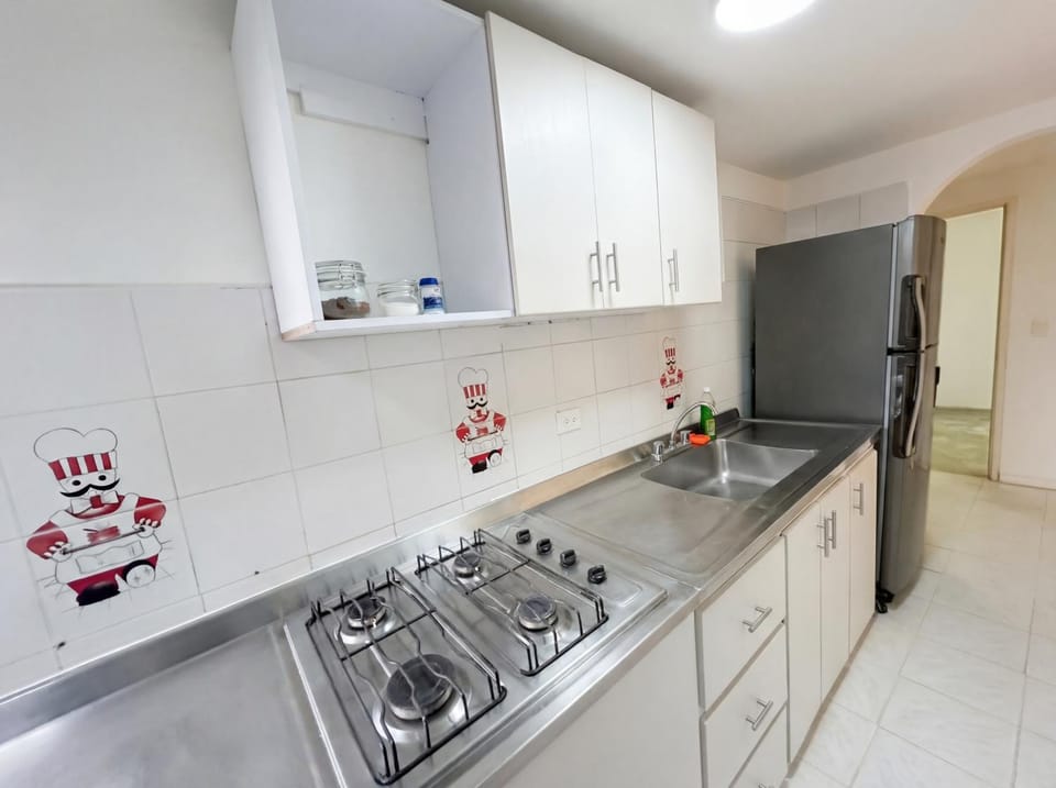 2 habs, 2 baños, 1 sofacama, San fernando - Miraflores - 202 Apartment in Cali