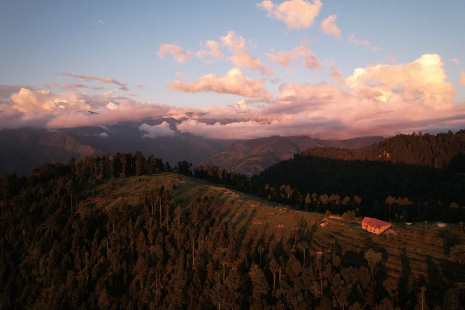 Day, Natural landscape, Mountain view, Sunrise