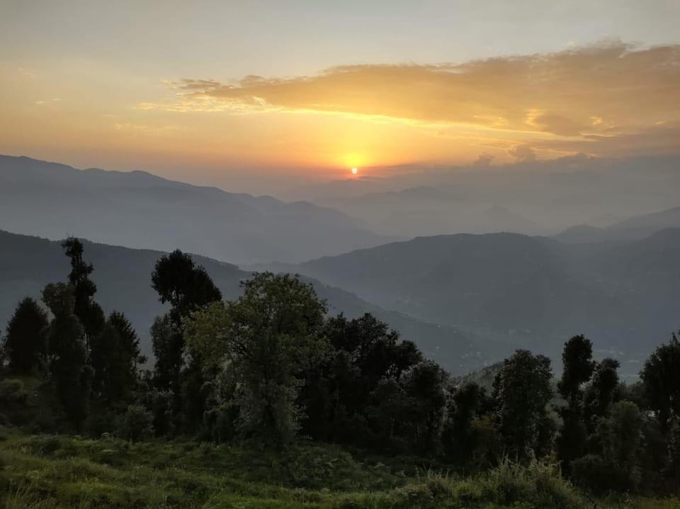 Natural landscape, Sunset