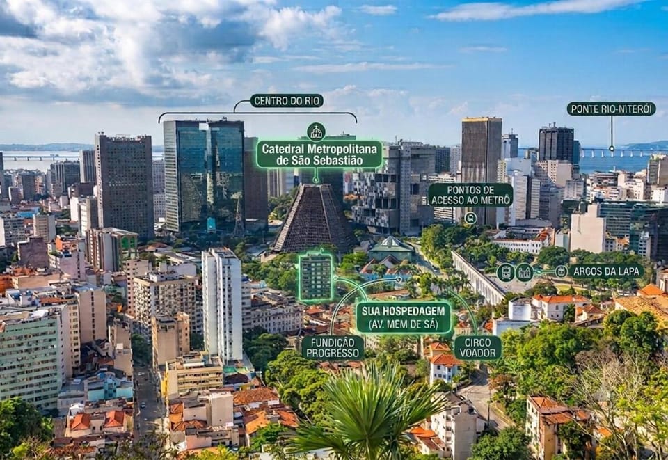 Lapa Heart Studio Apartment in Santa Teresa
