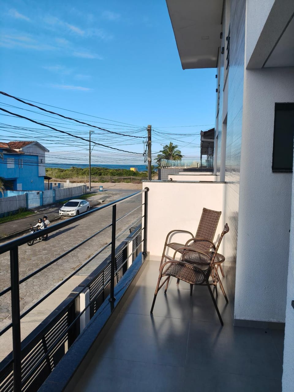 Apartamento com sacada #11 vista para o Mar Apartment in Pontal do Paraná