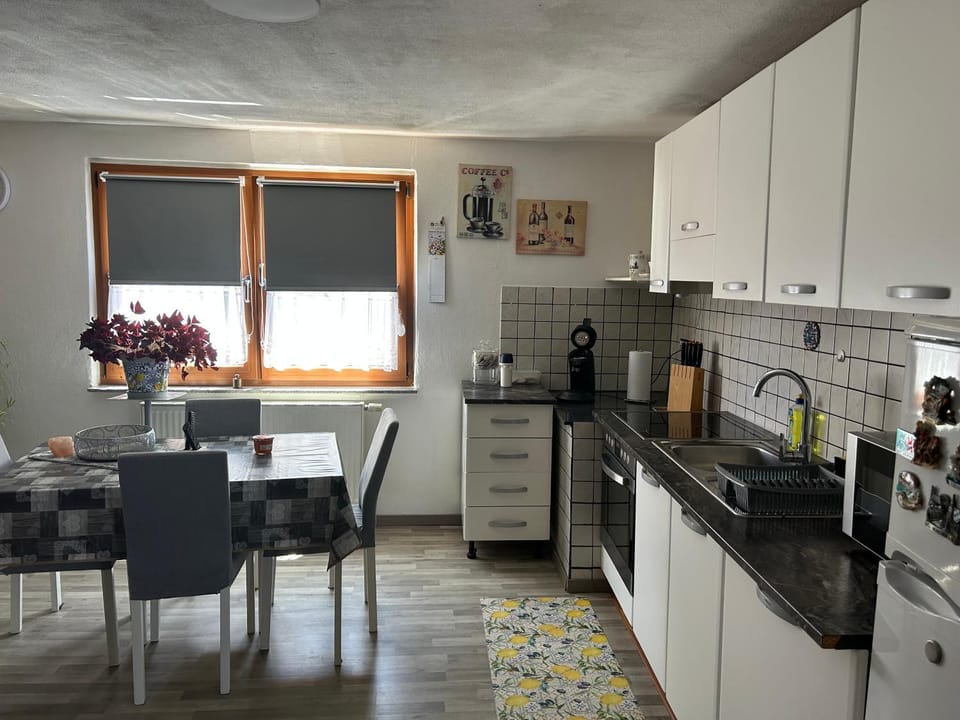 Kitchen or kitchenette, Dining area, dishwasher, oven