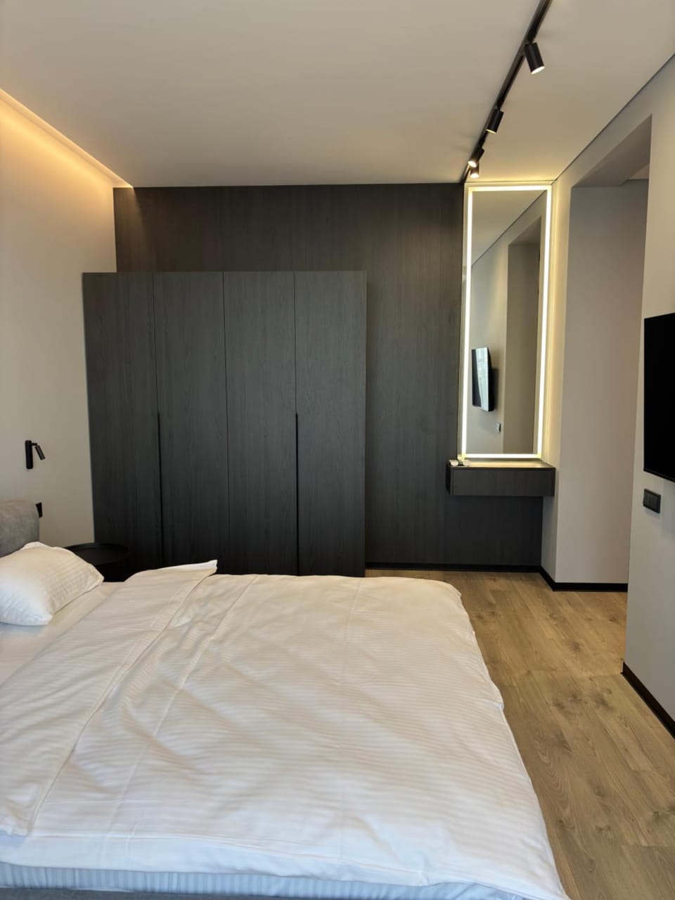 Bed, Bedroom, wardrobe