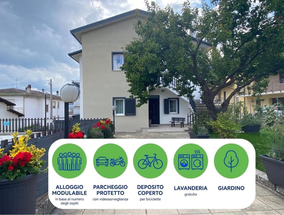 Property building, Garden, Parking