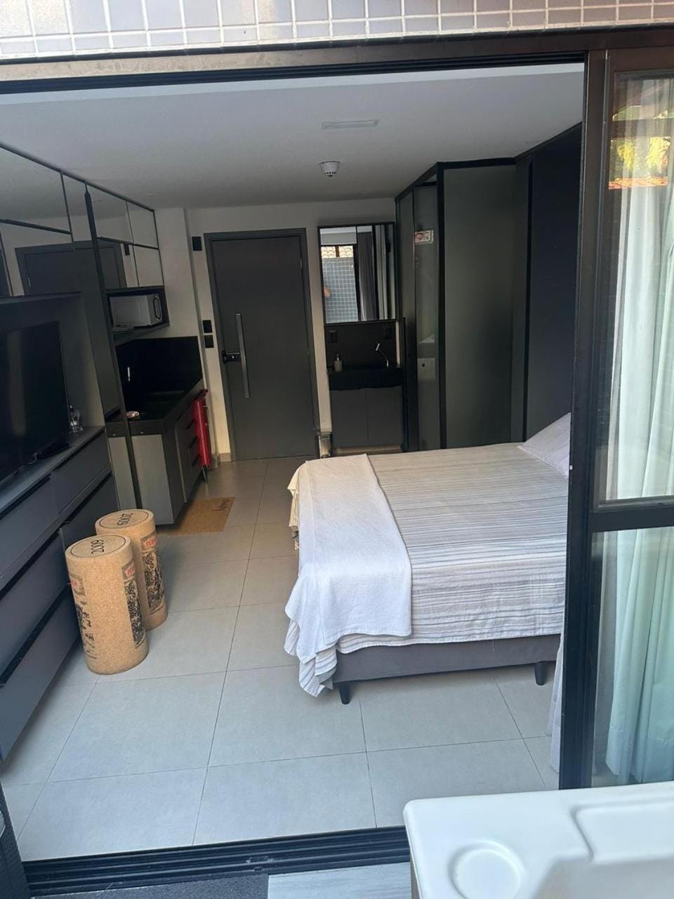 Apartamento com jacuzzi privativa e piscina com vista pro mar Apartment in Cabedelo