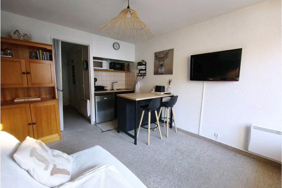 Studio cosy avec coin cabine Le Sauze Cabin in Uvernet-Fours
