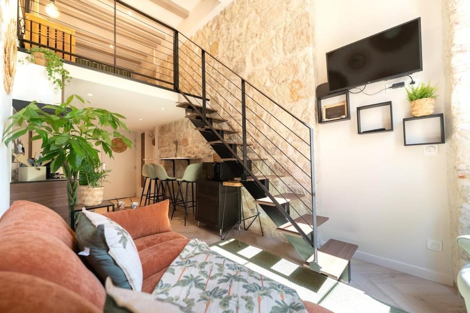 Downtown duplex, Clim, 15 min walk to the sea Apartment in Nice