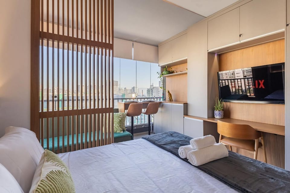 Fabuloso Studio em Perdizes | 300m Allianz Parque Apartment in Sao Paulo City