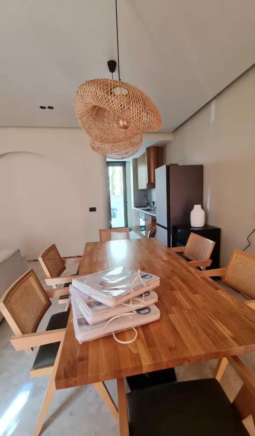 Seating area, kitchen