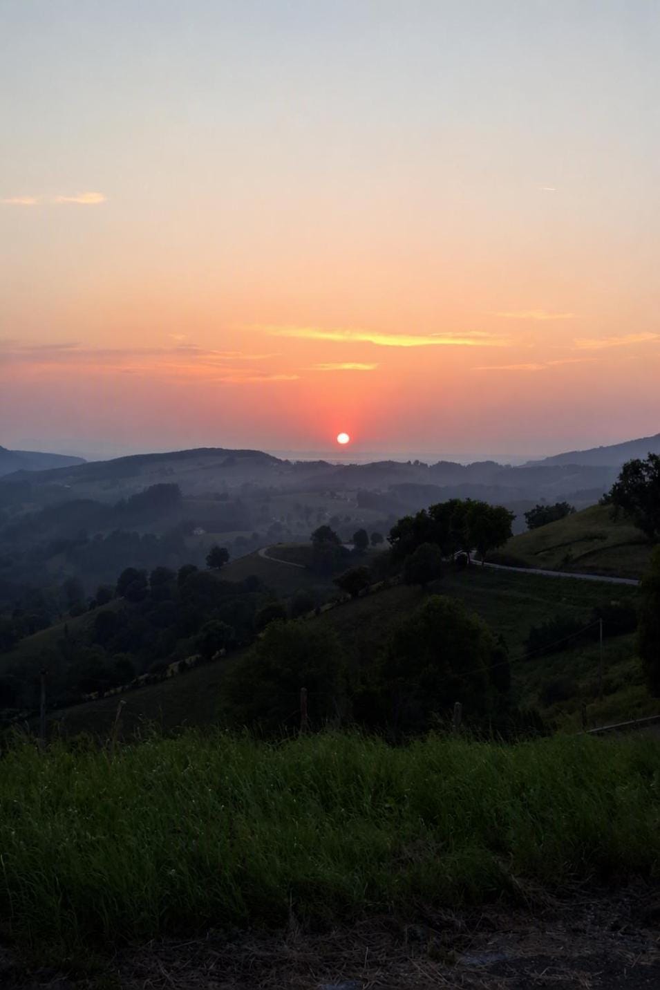 Natural landscape, View (from property/room), Sunset
