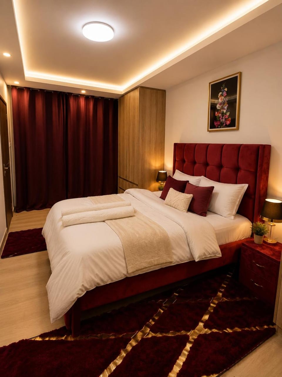 Bed, Bedroom