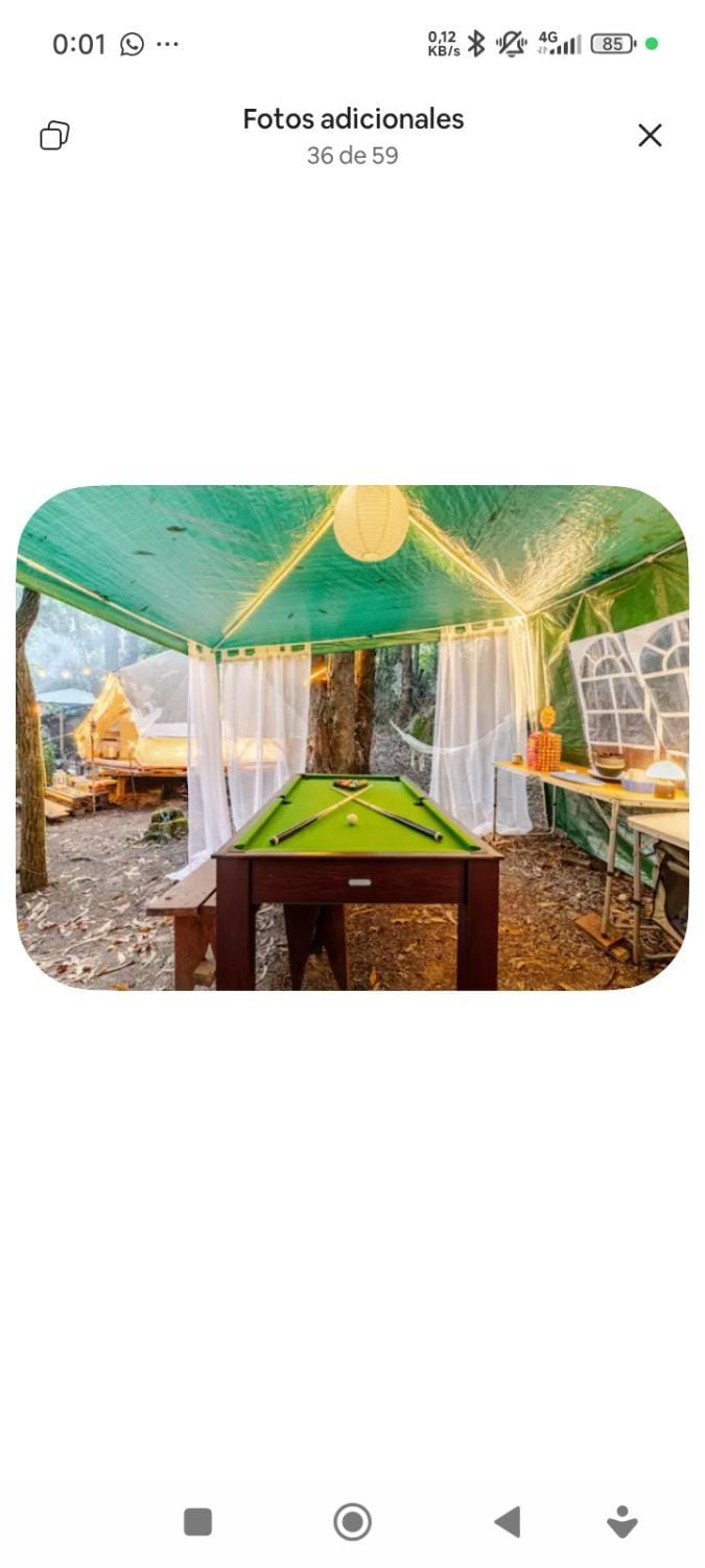 Glamping WoW experience Luxury tent in Western coast of Cantabria