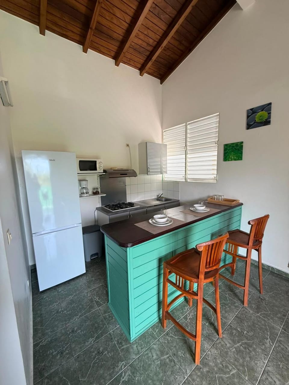 NEW HÉBERGEMENT LE VERT OCÉAN le calme de la nature à 3min de la plage au GOSIER House in Le Gosier