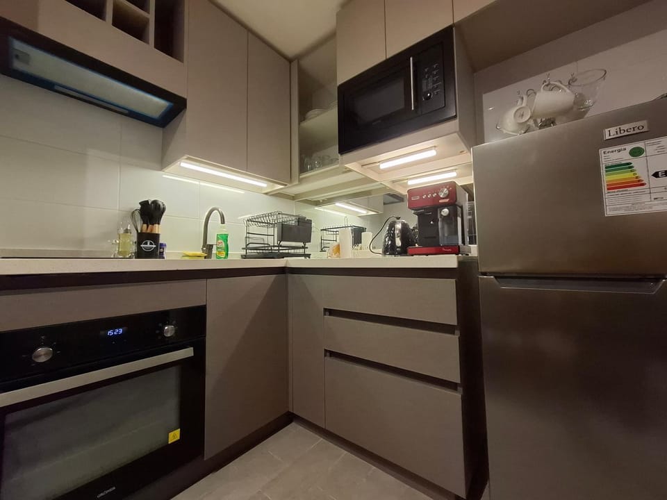 Departamento Premium con Terraza y Vista Jardín Apartment in Santiago